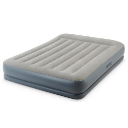 Матрац надувний Intex 64118 203x152x30 см, сірий