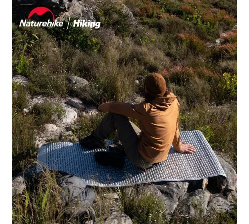 Килимок рулонний Naturehike IXPE CNH22DZ006, сріблястий Килимок рулонний Naturehike IXPE CNH22DZ006, сріблястий