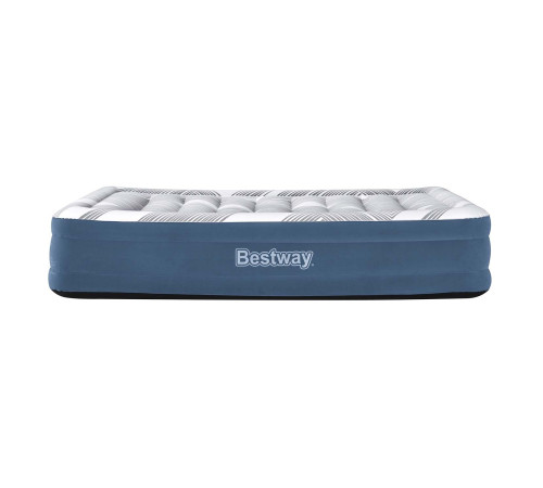Матрац надувний Bestway 6712Y 203x152 см, синьо-сірий Матрац надувний Bestway 6712Y 203x152 см, синьо-сірий