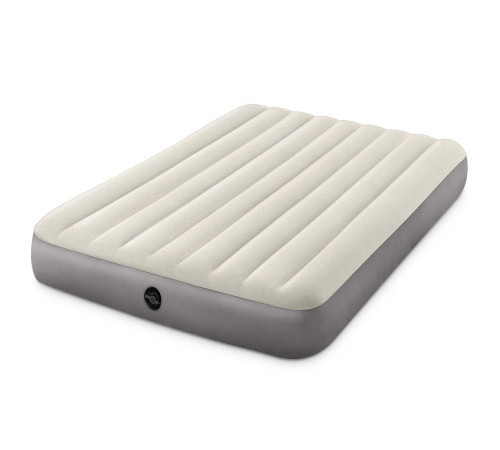 Матрац надувний Intex 64103 203x152x25 см, сірий