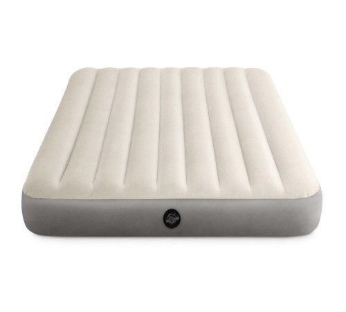 Матрац надувний Intex 64103 203x152x25 см, сірий