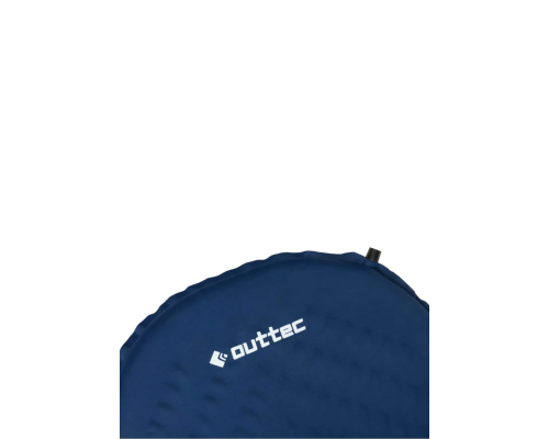 Самонадувний килимок Outtec 183x52x3,5см зимовий синій