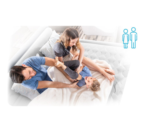 Матрац надувний Bestway 67681 двоспальний 191x137x30 см Матрац надувний Bestway 67681 двоспальний 191x137x30 см