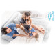 Матрац надувний Bestway 67681 двоспальний 191x137x30 см