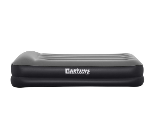 Матрац надувний Bestway 67401 з вбудованим електронасосом 191x97 см, чорно-сірий Матрац надувний Bestway 67401 з вбудованим електронасосом 191x97 см, чорно-сірий