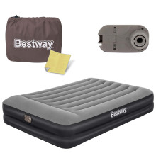 Матрац надувний Bestway 67403 з вбудованим насосом 203x152x46 см
