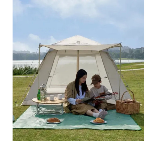 Килимок для пікніка Mobi Garden Diamond NX23663019 200 х 200 см, зелений Килимок для пікніка Mobi Garden Diamond NX23663019 200 х 200 см, зелений