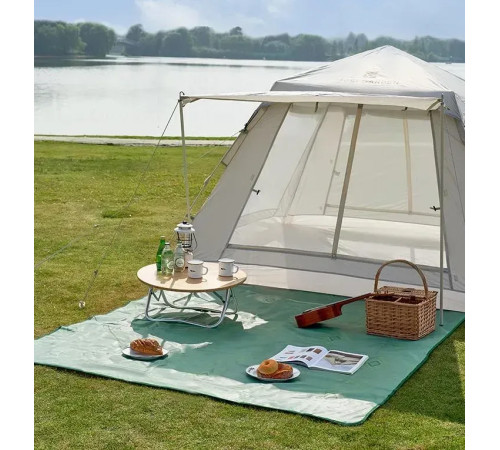 Килимок для пікніка Mobi Garden Diamond NX23663019 200 х 200 см, зелений Килимок для пікніка Mobi Garden Diamond NX23663019 200 х 200 см, зелений
