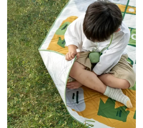 Килимок для пікніка Mobi Garden Camp NX23663021 200 х 200 см, зелений Килимок для пікніка Mobi Garden Camp NX23663021 200 х 200 см, зелений
