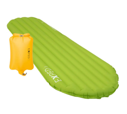 Килимок надувний Exped Ultra 3R MW Mummy 183х65 см, зелений Килимок надувний Exped Ultra 3R MW Mummy 183х65 см, зелений