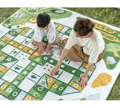 Килимок для пікніка Mobi Garden Camp NX23663020 180 х 200 см, зелений Килимок для пікніка Mobi Garden Camp NX23663020 180 х 200 см, зелений