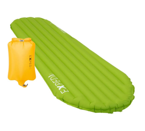 Килимок надувний Exped Ultra 1R LW Mummy 197х65 см, зелений Килимок надувний Exped Ultra 1R LW Mummy 197х65 см, зелений