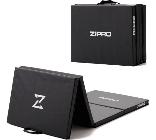 Гімнастичний матрац Zipro 4 шт. 180 см х 60 см х 4 см чорний Гімнастичний матрац Zipro 4 шт. 180 см х 60 см х 4 см чорний