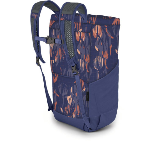 Рюкзак Osprey Daylite Tote Pack wild blossom print/alkaline - O/S - синій