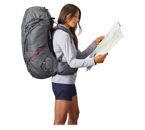 Рюкзак туристичний Gregory 60 л KALMIA RC SM/MD EQUINOX GREY 137242/5584