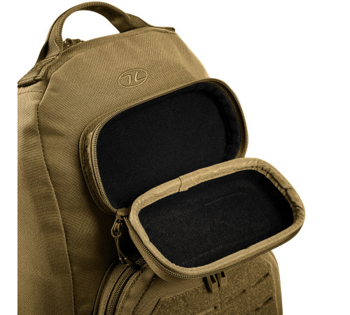 Рюкзак тактичний однолямковий Highlander Stoirm Gearslinger 12L Coyote Tan (TT189-CT)