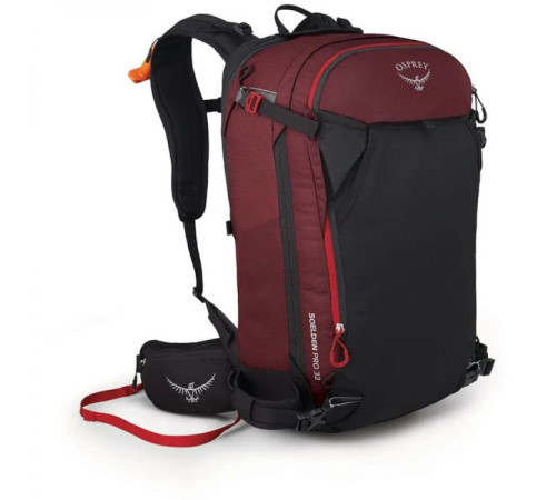 Рюкзак Osprey Soelden Pro E2 Airbag Pack 32 red mountain - O/S - червоний