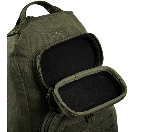 Рюкзак тактичний однолямковий Highlander Stoirm Gearslinger 12L - оливковий