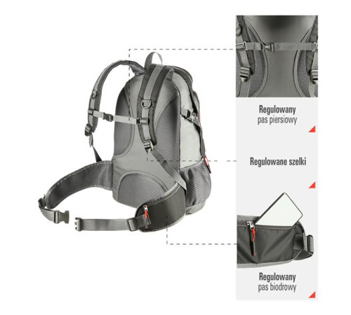 Рюкзак CBT7101 BLACK ARSAKEN NILS CAMP Рюкзак CBT7101 BLACK ARSAKEN NILS CAMP