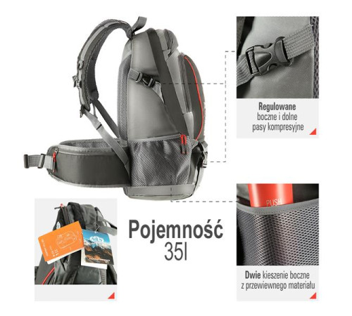 Рюкзак CBT7101 BLACK ARSAKEN NILS CAMP Рюкзак CBT7101 BLACK ARSAKEN NILS CAMP