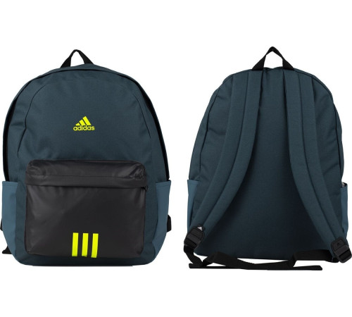 Шкільний міський спортивний рюкзак Adidas Classic Badge of Sport 3-Stripes turquoise IK5722