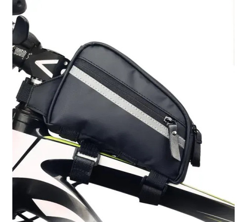 Сумка на раму Rhinowalk Top Tube T31 1.3 л, чорна Сумка на раму Rhinowalk Top Tube T31 1.3 л, чорна