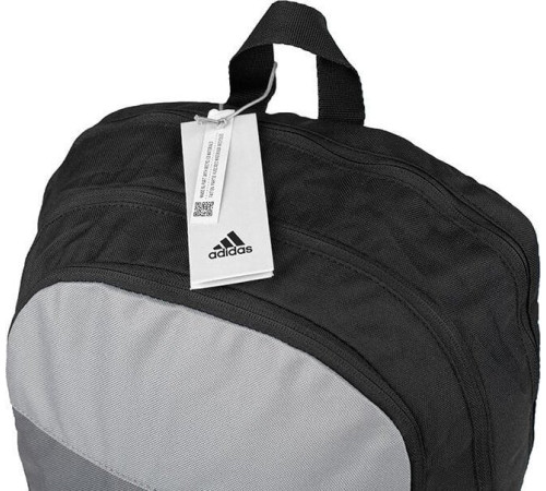 Шкільний міський спортивний рюкзак Adidas Motion Badge of Sport чорно-сірий IK6890