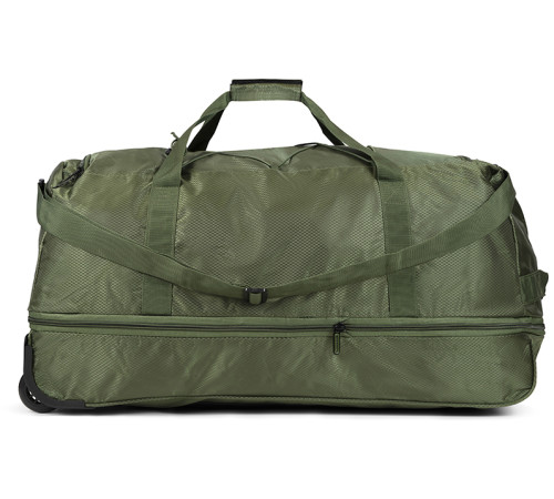 Сумка дорожня на колесах TravelZ Wheelbag Doubleloader foldable green (603097)