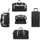 Сумка дорожня на колесах TravelZ Wheelbag Doubleloader black 96L (603098)