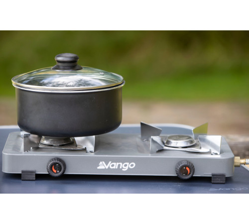 Портативна газова плитка Vango Blaze Double Grey (ACPBLAZE G10A81)
