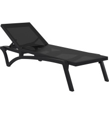 Шезлонг Siesta Pacific, чорний