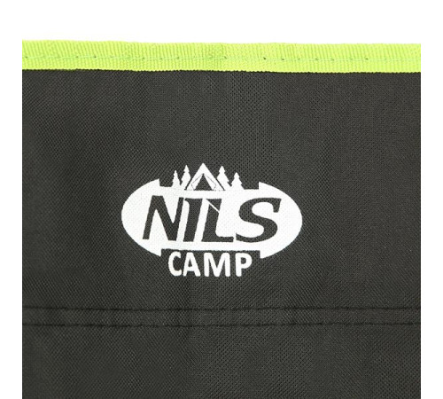 Кемпінговий стілець NILS CAMP NC3044 чорно-лаймовий Кемпінговий стілець NILS CAMP NC3044 чорно-лаймовий