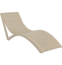 Шезлонг Siesta Slim, бежевий