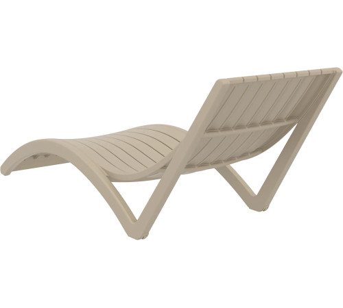 Шезлонг Siesta Slim, бежевий Шезлонг Siesta Slim, бежевий