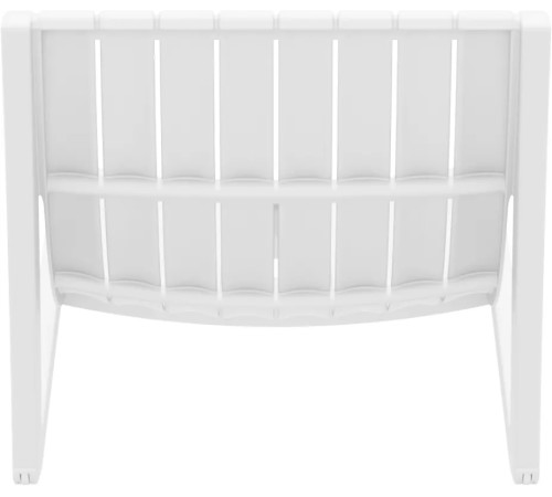 Шезлонг Siesta Slim, білий Шезлонг Siesta Slim, білий
