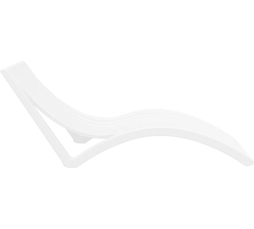 Шезлонг Siesta Slim, білий Шезлонг Siesta Slim, білий