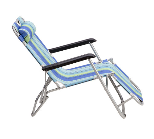 Лежак NC3024 NILS CAMP - блакитний Лежак NC3024 NILS CAMP - блакитний