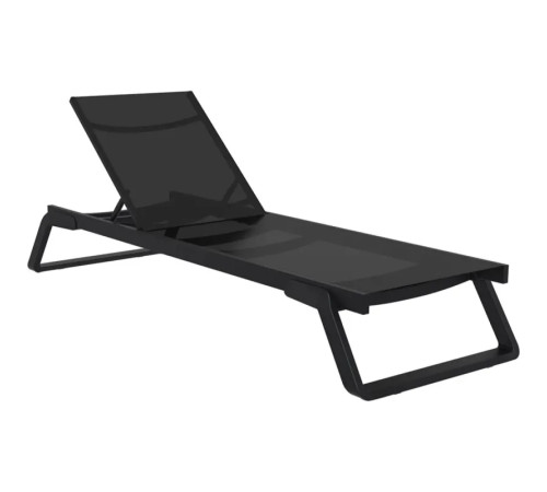 Шезлонг Siesta Tropic, чорний Шезлонг Siesta Tropic, чорний