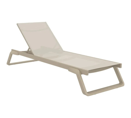 Шезлонг Siesta Tropic, бежевий Шезлонг Siesta Tropic, бежевий