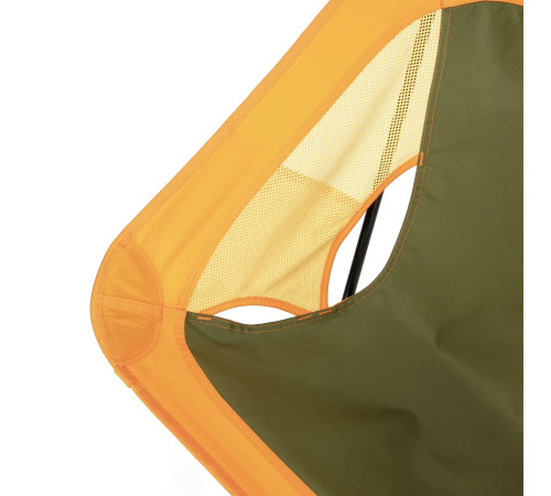 Крісло для кемпінгу Helinox Chair One (re), зелено-помаранчеве Крісло для кемпінгу Helinox Chair One (re), зелено-помаранчеве