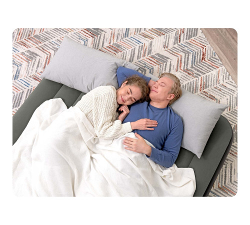 Двомісний надувний матрац Bestway 6713N 203 x 152 x 25 см Двомісний надувний матрац Bestway 6713N 203 x 152 x 25 см