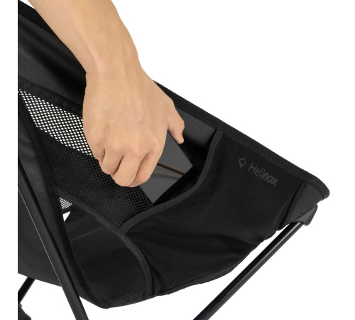 Крісло для кемпінгу Helinox Chair One Highback (re), Blackout Edition - чорне Крісло для кемпінгу Helinox Chair One Highback (re), Blackout Edition - чорне