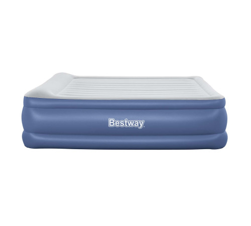 Двомісний надувний матрац з електронасосом 203 x 193 x 56 см Bestway 67692 Двомісний надувний матрац з електронасосом 203 x 193 x 56 см Bestway 67692