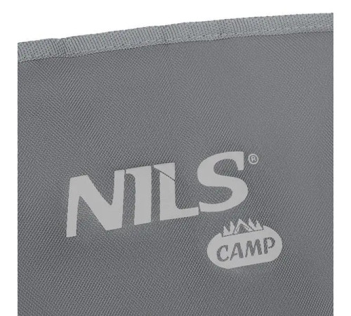 Крісло для кемпінгу NILS CAMP NC3051 сіре Крісло для кемпінгу NILS CAMP NC3051 сіре