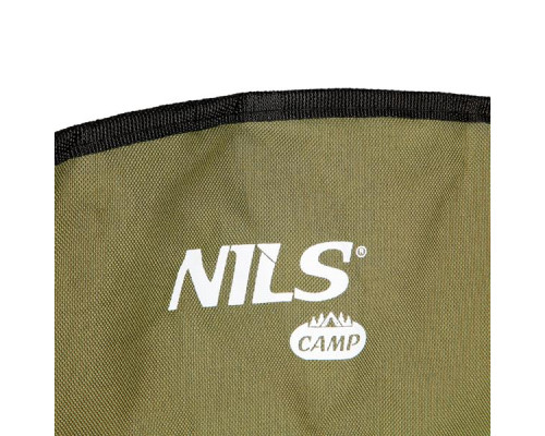 NC3087 ЗЕЛЕНЕ КРІСЛО ДЛЯ КЕМПІНГУ НАЗОНКА NILS CAMP