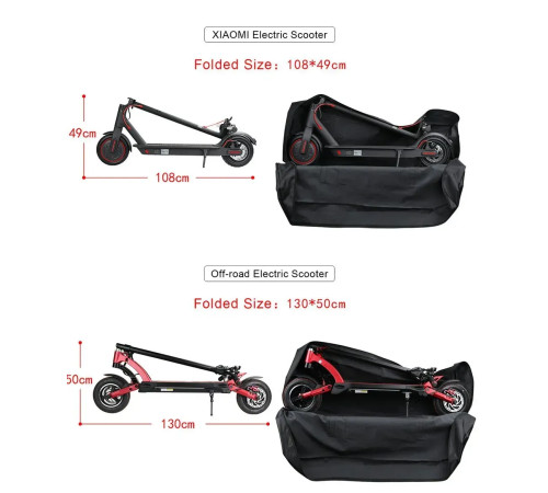 Чохол для електросамоката Rhinowalk Scooter RF085, чорний