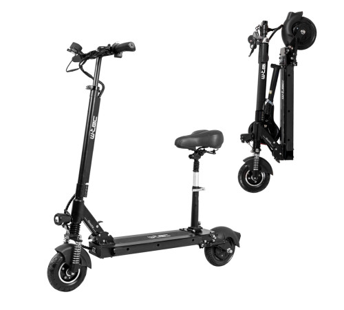 W-TEC Skootie Pro II 8' з сидінням - чорний W-TEC Skootie Pro II 8' з сидінням - чорний