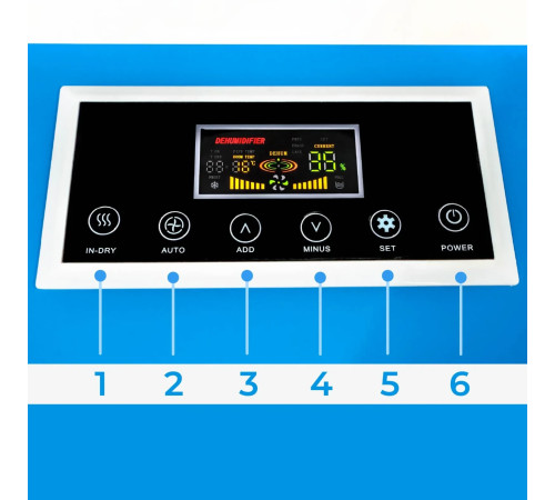 Осушувач повітря Hexwelt HW-70L