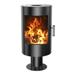 Піч-камін на дровах Thunder Flame 7 кВт