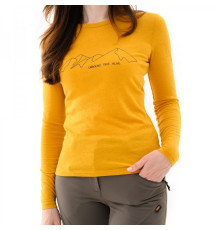 Футболка ж Turbat Cozy Logo 2 LS Wmn golden yellow - XS - жовтий